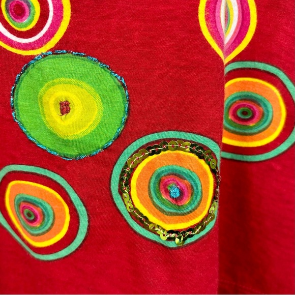 Desigual red summer dress - Picture 3 of 7